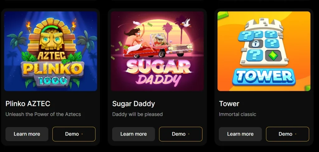 Inout games.